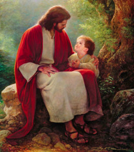 Иисус Христос и дети. Грег Олсен